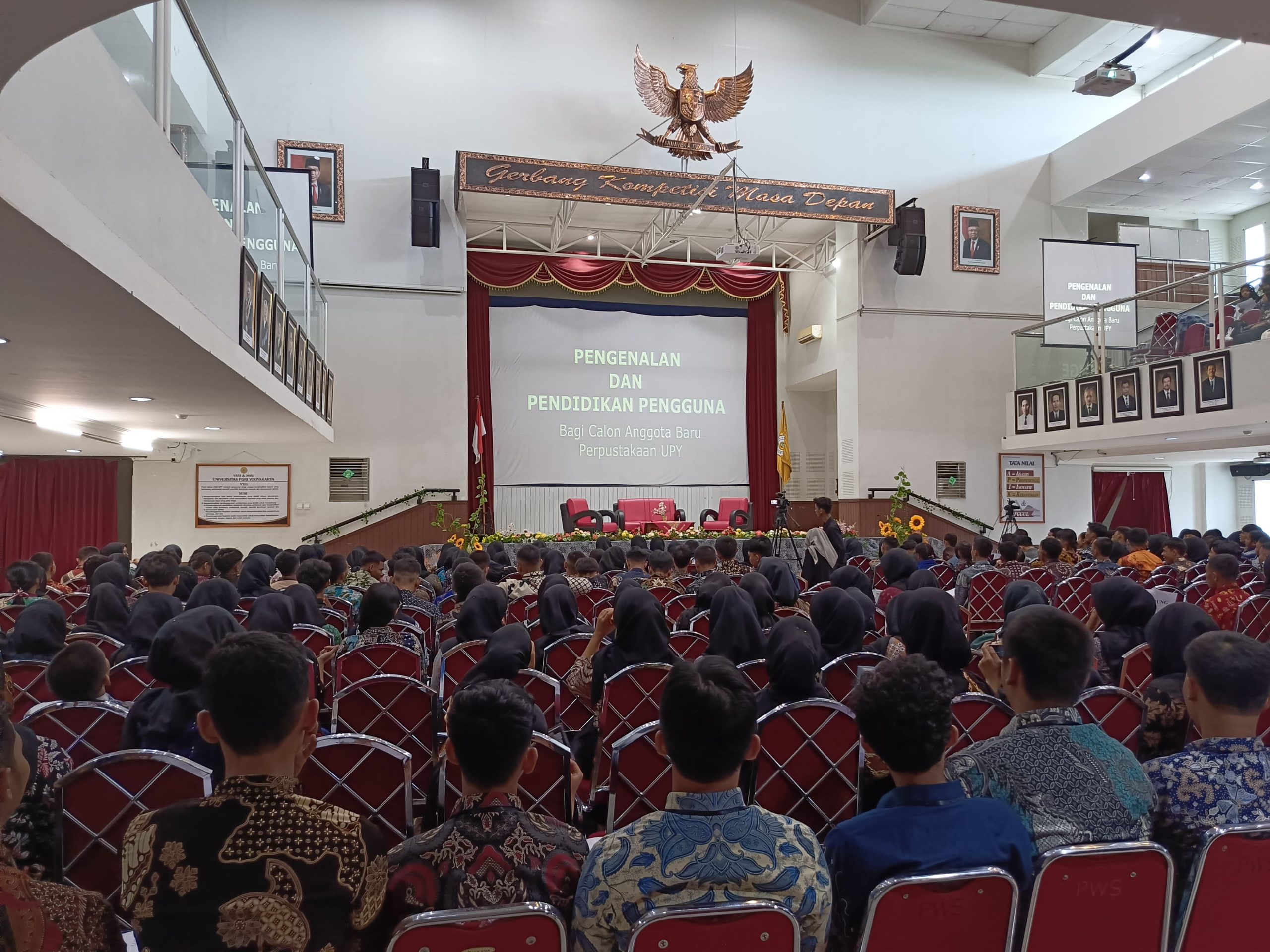 Pengenalan dan Pendidikan Pengguna Bagi Calon Anggota Baru Perpustakaan UPY